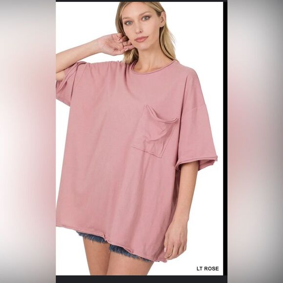 Zenana Outfitters Tops - ZENANA OUTFITTERS BOYFRIEND SHIRTS